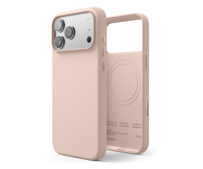 Etui do telefonów Elago MagSafe Leather Case do iPhone 17 PRO Max Lovely Pink ES17MSLE69PRO-LPK